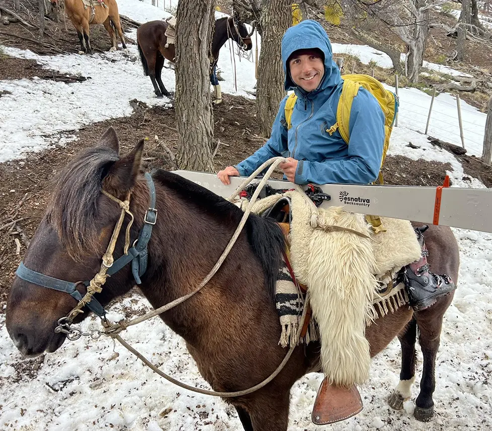Horseback & ski day experience5